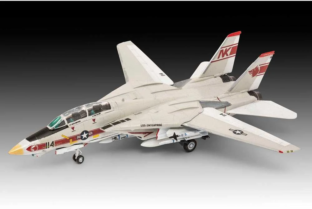 Revell Grumman F‑14A Tomcat dovanų rinkinys 1/144 su dažais ir klijais