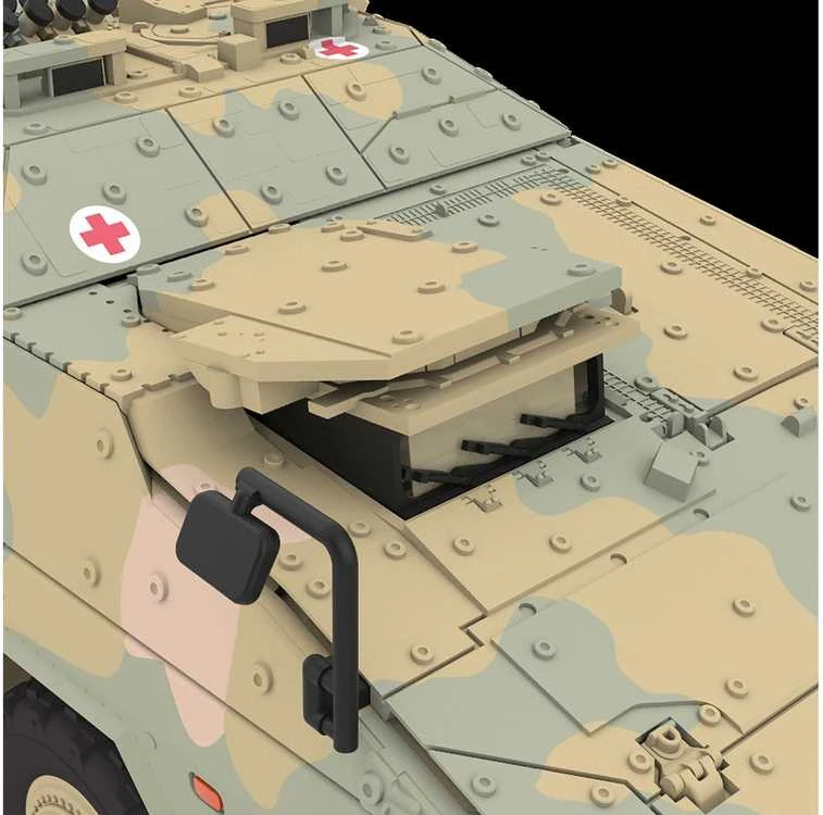 Revell GTK Boxer sanitarinis šarvuotis 1/72 plastikinis rinkinys 03362