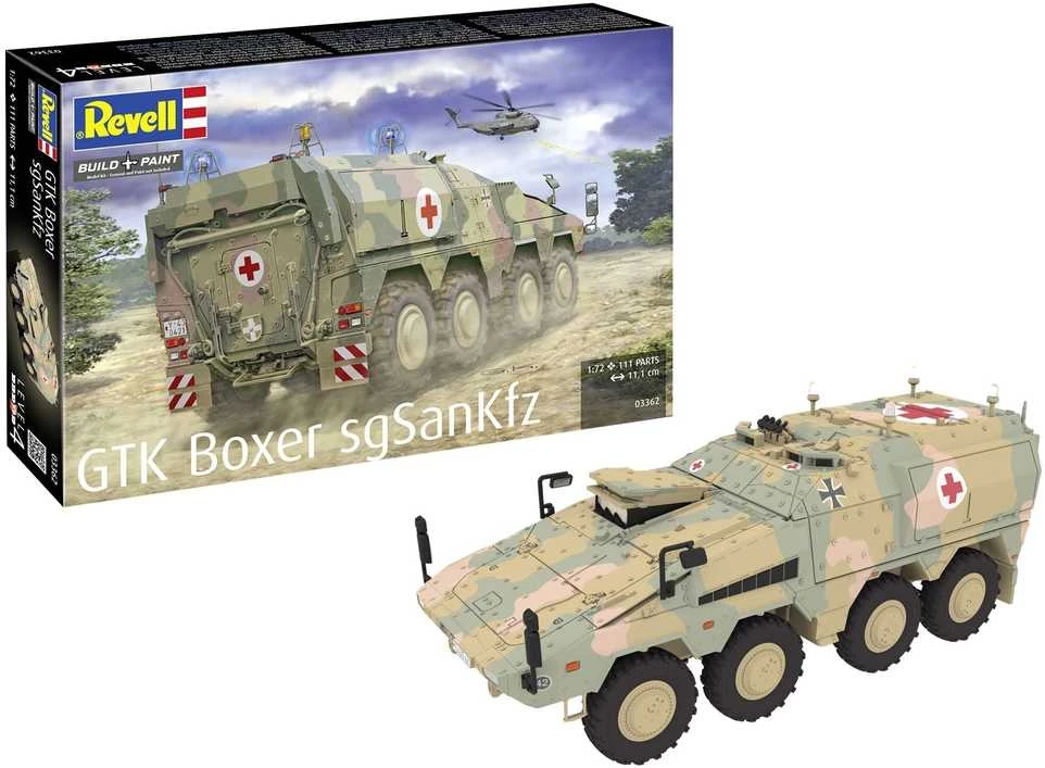 Revell GTK Boxer sanitarinis šarvuotis 1/72 plastikinis rinkinys 03362