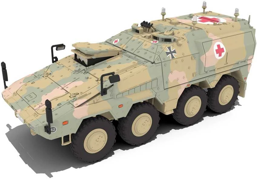 Revell GTK Boxer sanitarinis šarvuotis 1/72 plastikinis rinkinys 03362