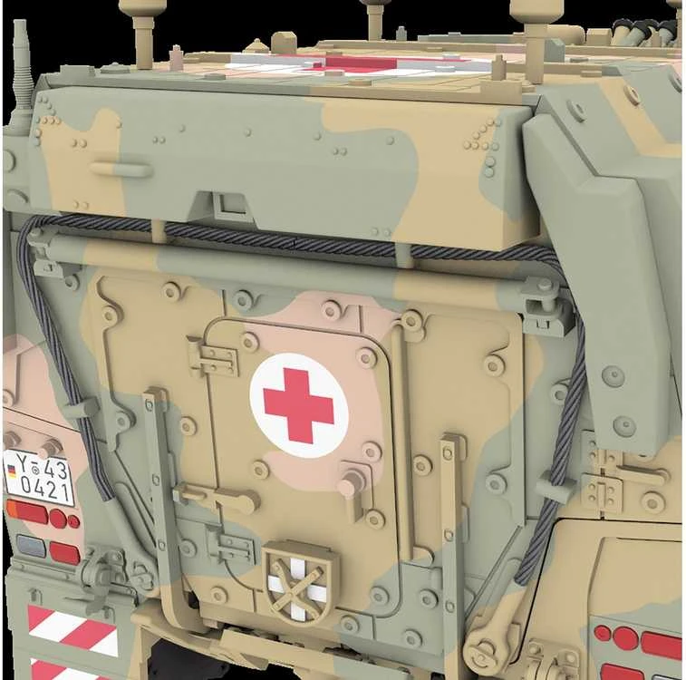 Revell GTK Boxer sanitarinis šarvuotis 1/72 plastikinis rinkinys 03362