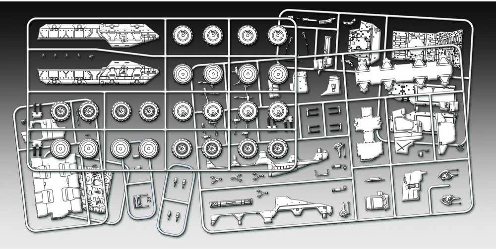 Revell GTK Boxer sanitarinis šarvuotis 1/72 plastikinis rinkinys 03362