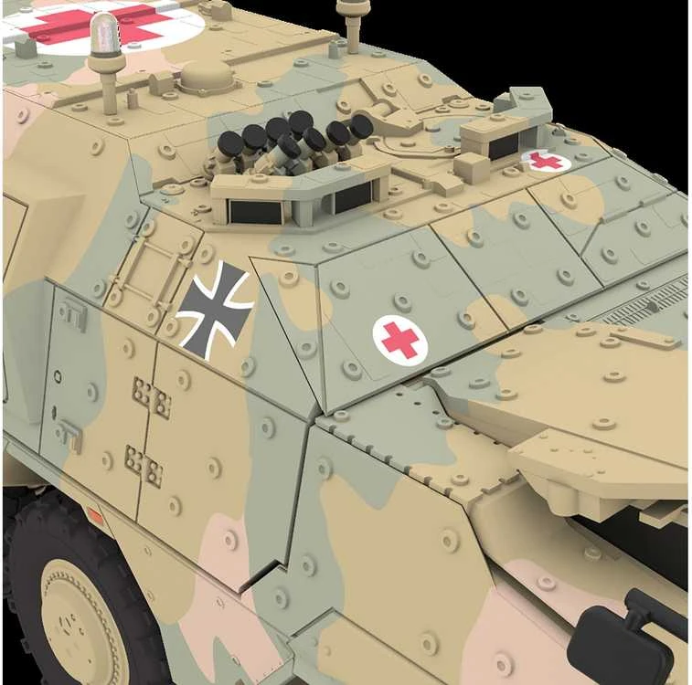 Revell GTK Boxer sanitarinis šarvuotis 1/72 plastikinis rinkinys 03362