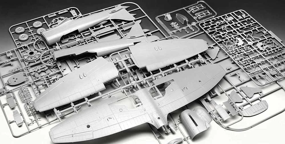 Revell Hawker Tempest V - PLASTIKINIS modeliavimo rinkinys