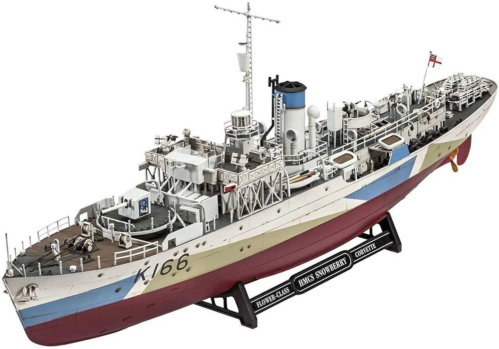 Revell – gėlių klasės Corvette HMCS Snowberry, 1/144, 05132