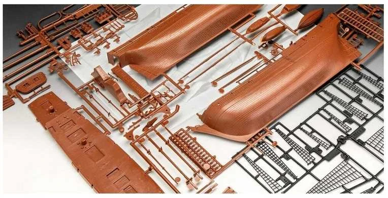 Revell HMS Beagle 1/96 surenkamas plastikinis laivo modelis