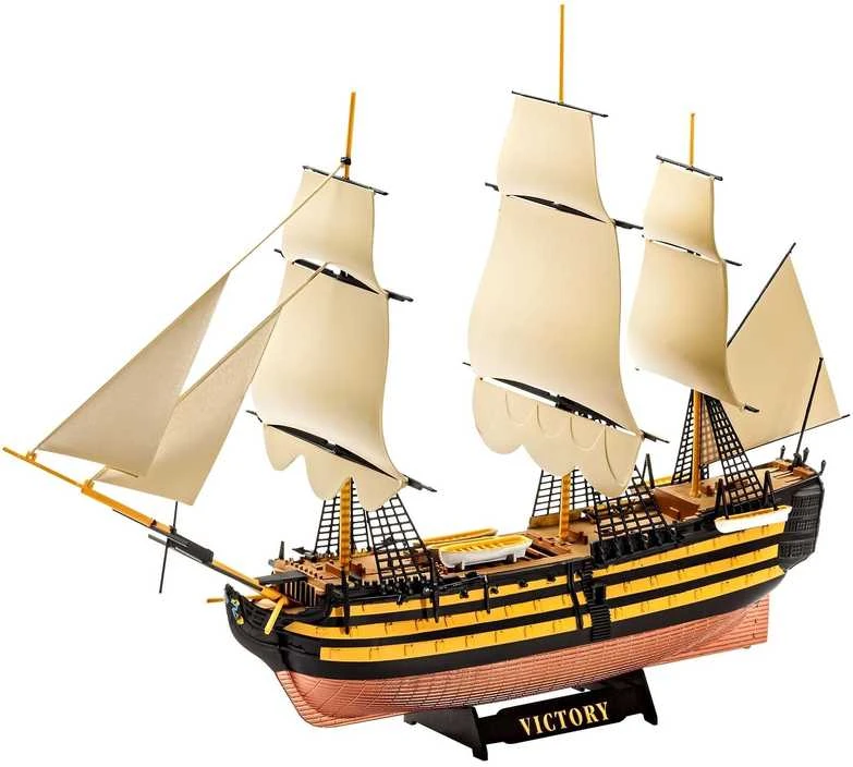 Revell HMS Victory 1/450 laivo modelio dovanų rinkinys su dažais ir klijais