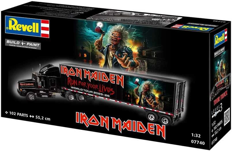 Revell Iron Maiden 50th Tour Truck plastikinis modelis 1/32