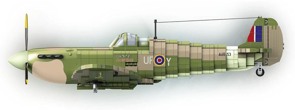 Revell Iron Maiden Spitfire Mk.II 1:18 konstruktorius – 2802 det., 18+