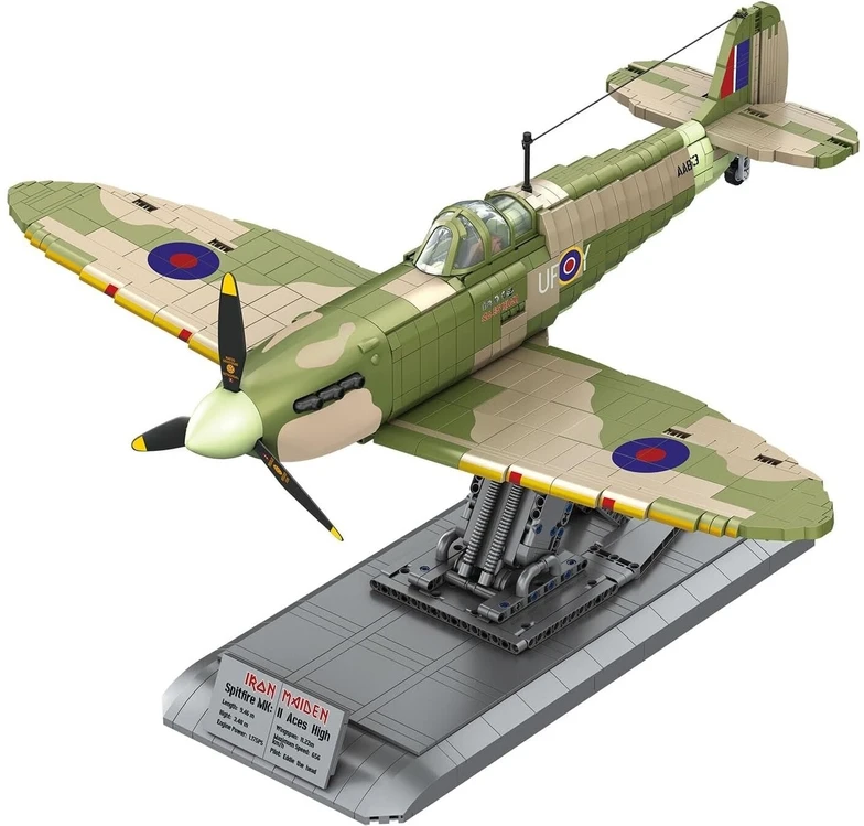Revell Iron Maiden Spitfire Mk.II 1:18 konstruktorius – 2802 det., 18+