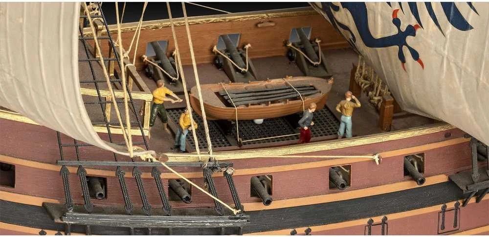 Revell Ispaniškas galeonas 1:96 plastikinis laivo modelis 72,4 cm 05620