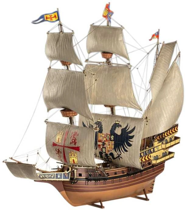 Revell Ispaniškas galeonas 1:96 plastikinis laivo modelis 72,4 cm 05620