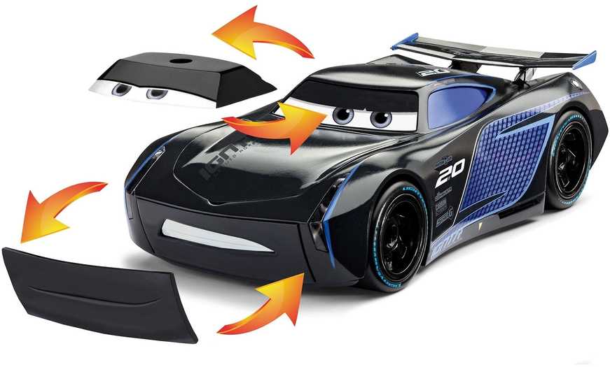 Revell Jackson Storm Disney Cars 1/20 – surenkamas, šviesos ir garsas