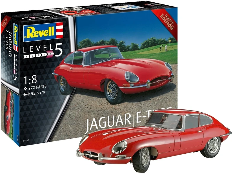 Revell – Jaguar E-Type Limited Edition, 1/8, 07717