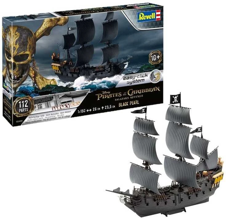 Revell - Juodas Pearl (lengvas paspaudimas), 1/150, 05499