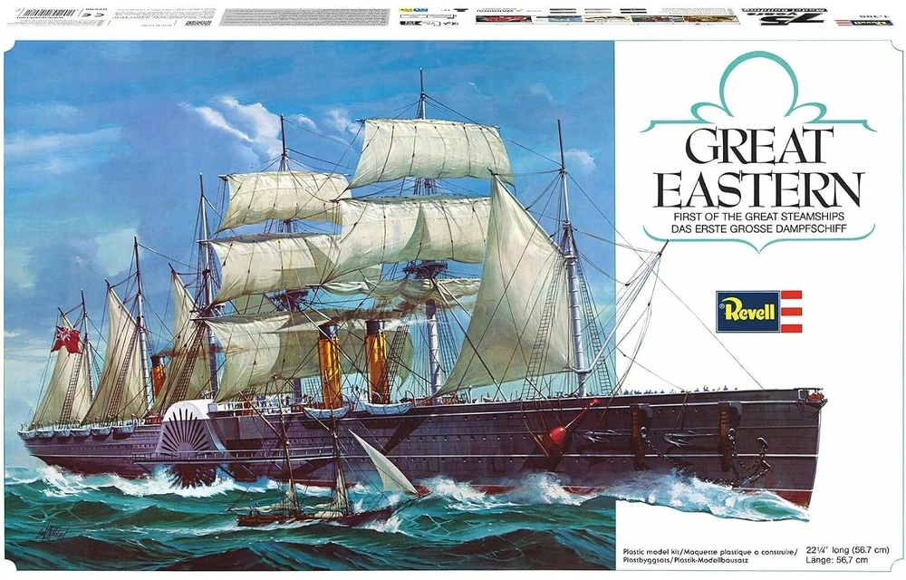Revell keleivinio laivo modelis SS Great Eastern 1/388, jubiliejinis 05608