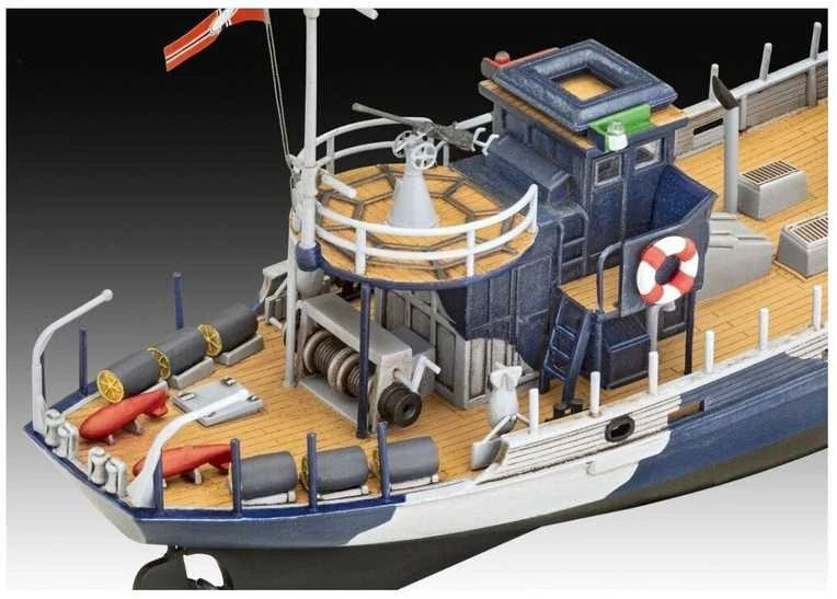 Revell KFK Kriegsfischkutter 1:144 surenkamas plastikinis laivo modelis 05242