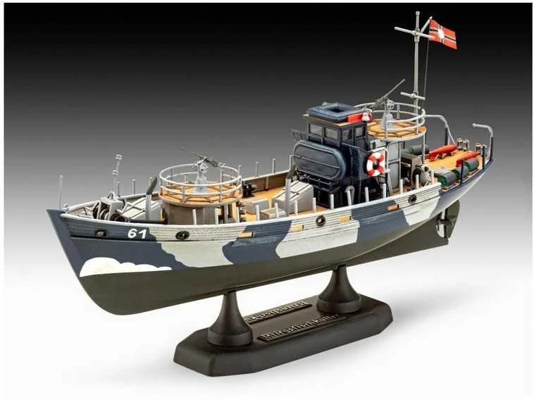 Revell KFK Kriegsfischkutter 1:144 surenkamas plastikinis laivo modelis 05242