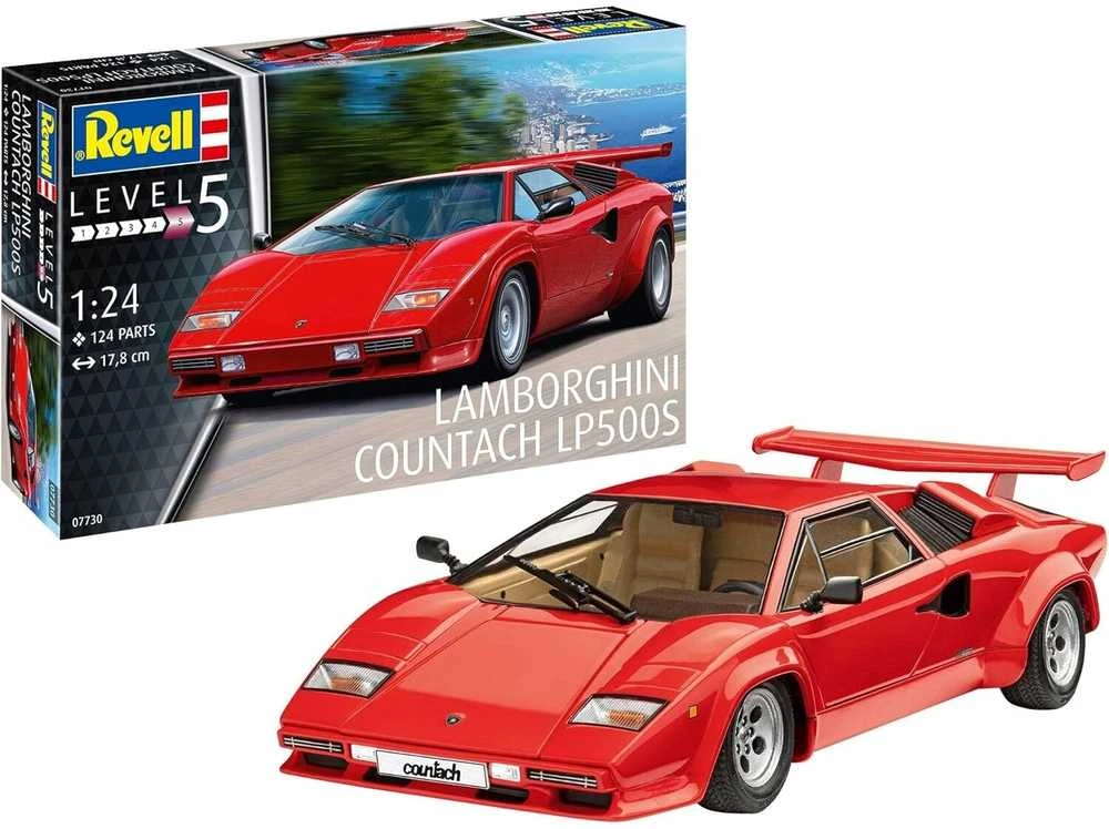 Revell Lamborghini Countach LP500S 1:24 plastikinis surinkimo rinkinys