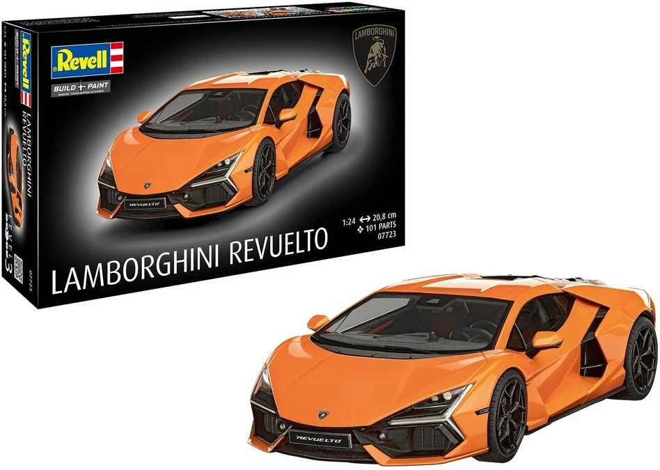 Revell Lamborghini Revuelto 1:24 plastikinis surenkamas modelis