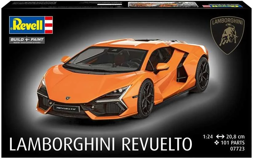 Revell Lamborghini Revuelto 1:24 plastikinis surenkamas modelis