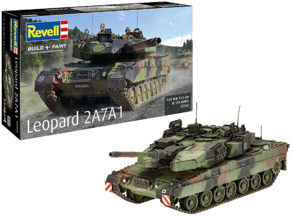 Revell Leopard 2A7A1 1/35 plastikinis tanko modelis