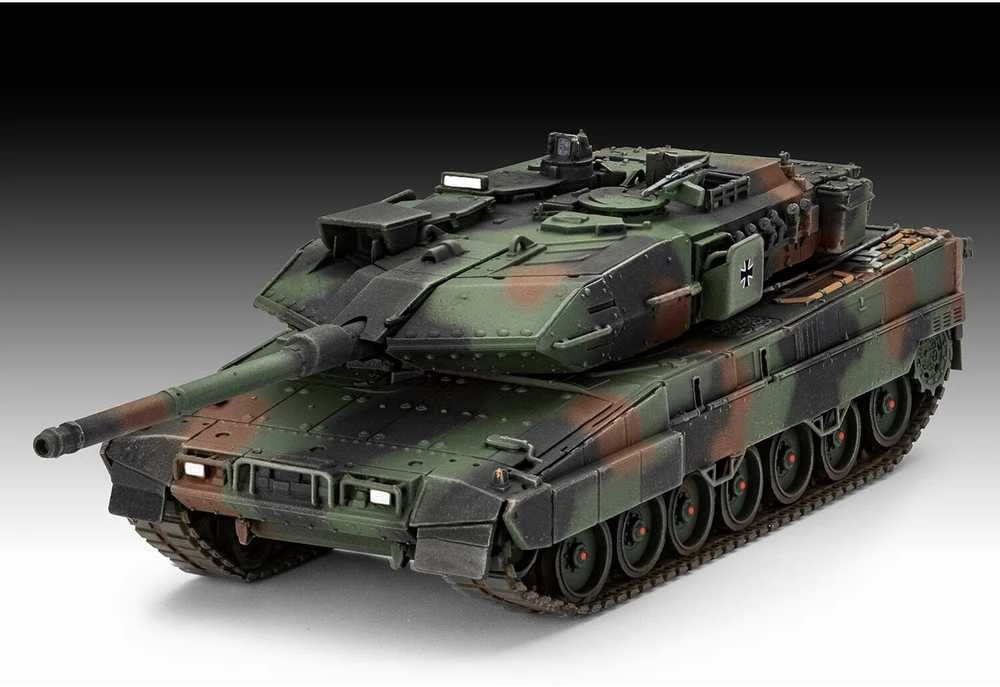 Revell Leopard 2A7V tanko modelis 1/72 – plastikinis surinkimo rinkinys