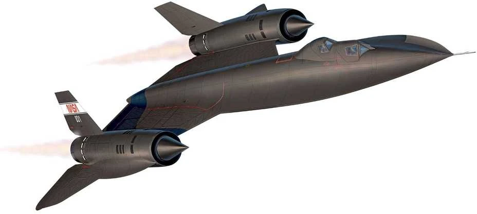 Revell Lockheed SR-71B Blackbird 1/48 plastikinis lėktuvo modelis