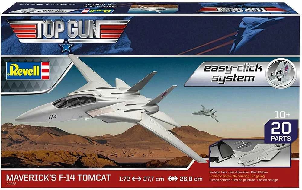 Revell Mavericks F-14 Tomcat "Top Gun" - PLASTIKINIS modeliavimo rinkinys