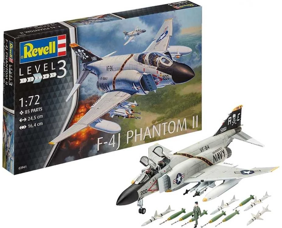 Revell – McDonnell Douglas F-4J Phantom II, 1/72, 03941