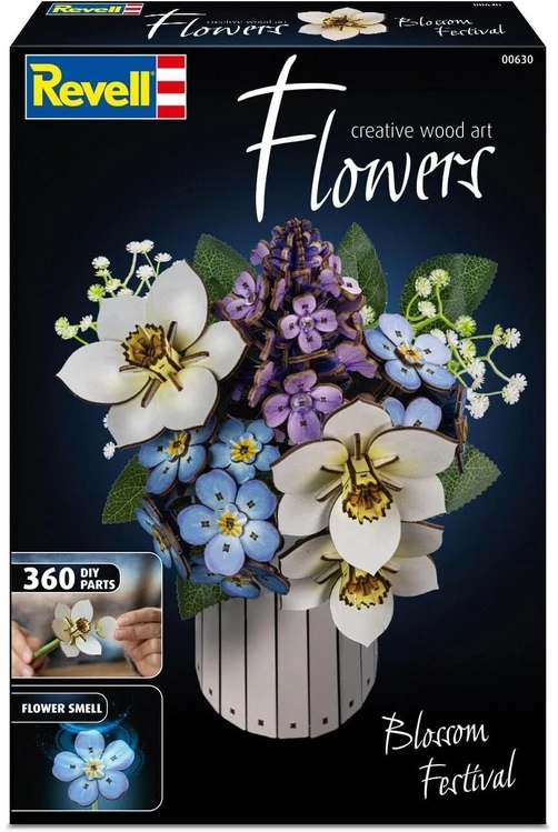 Revell Medinis 3D konstruktorius „Blossom Festival“ su 360 detalių