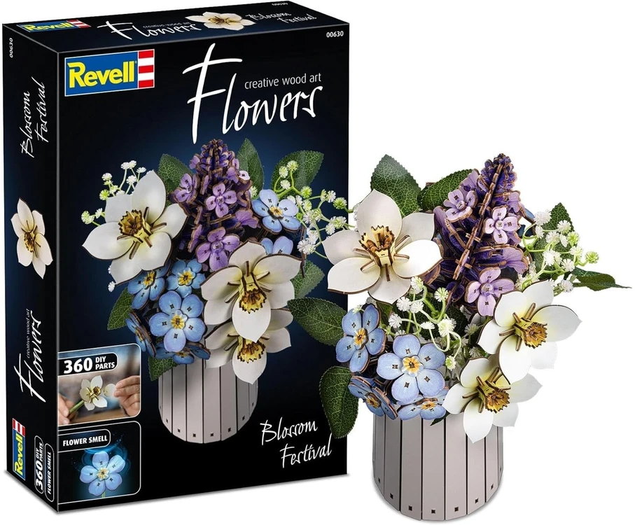 Revell Medinis 3D konstruktorius „Blossom Festival“ su 360 detalių