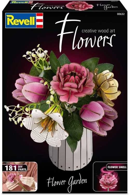 Revell medinis konstruktorius „Flower Garden“ 181 det.