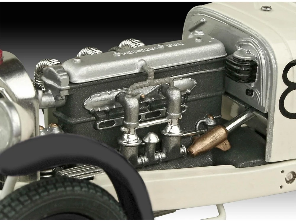 Revell Mercedes-Benz SSKL surenkamo modelio dovanų rinkinys 1/32 su dažais ir klijais
