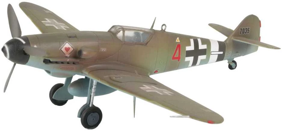 Revell Messerschmitt Bf-109 plastikinis dovanų rinkinys 1/72