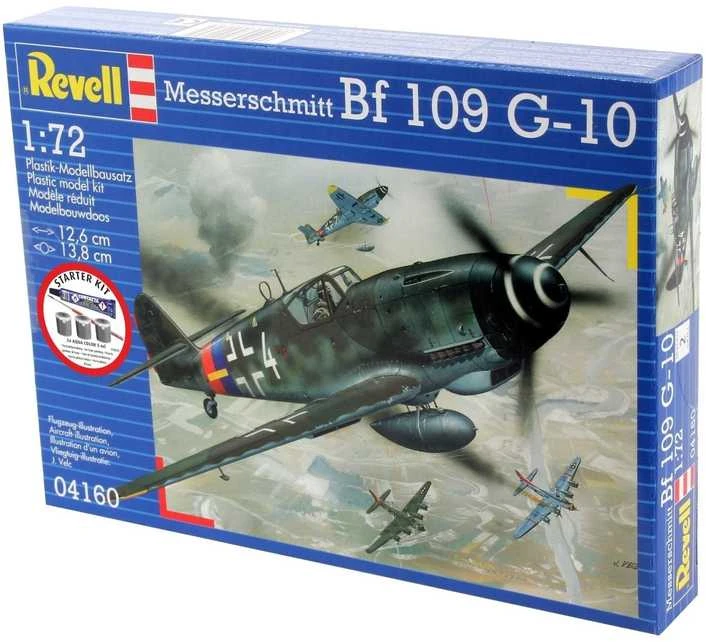 Revell Messerschmitt Bf-109 plastikinis dovanų rinkinys 1/72