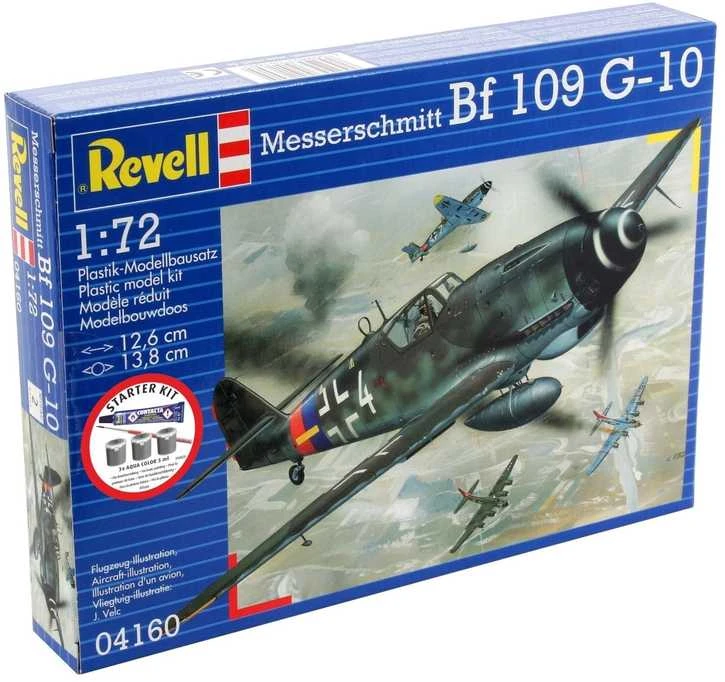 Revell Messerschmitt Bf-109 plastikinis dovanų rinkinys 1/72