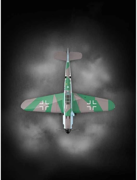 Revell Messerschmitt Bf 109G-6 1/32 Easy-Click dovanų rinkinys (63653)