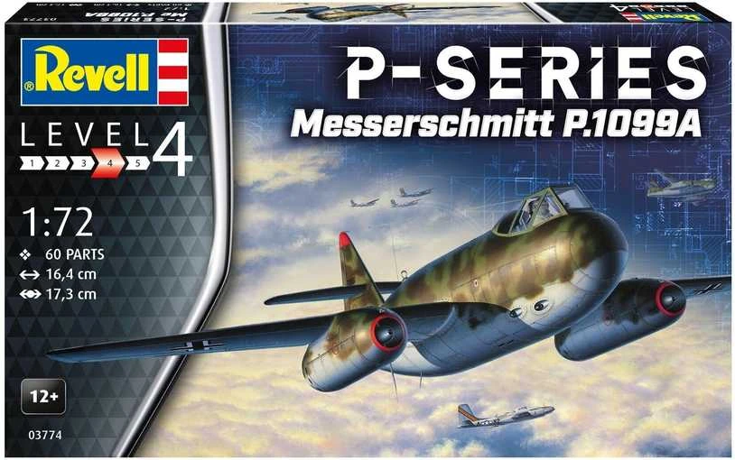 Revell Messerschmitt P.1099A P-Series 1/72 surenkamas modelis 03774