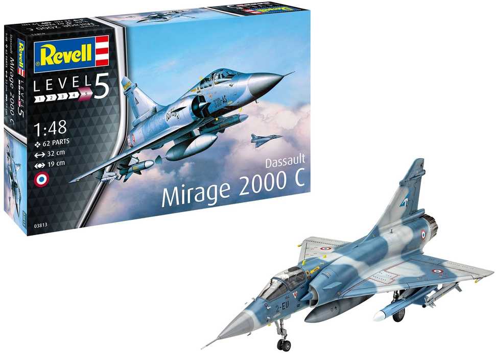 Revell - Dassault Mirage 2000C, 1/48, 03813