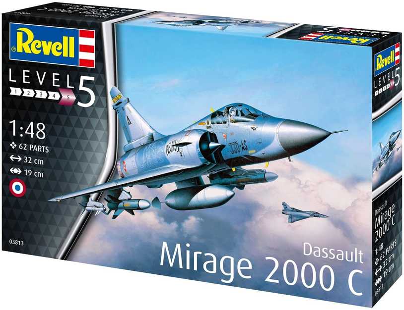 Revell - Dassault Mirage 2000C, 1/48, 03813