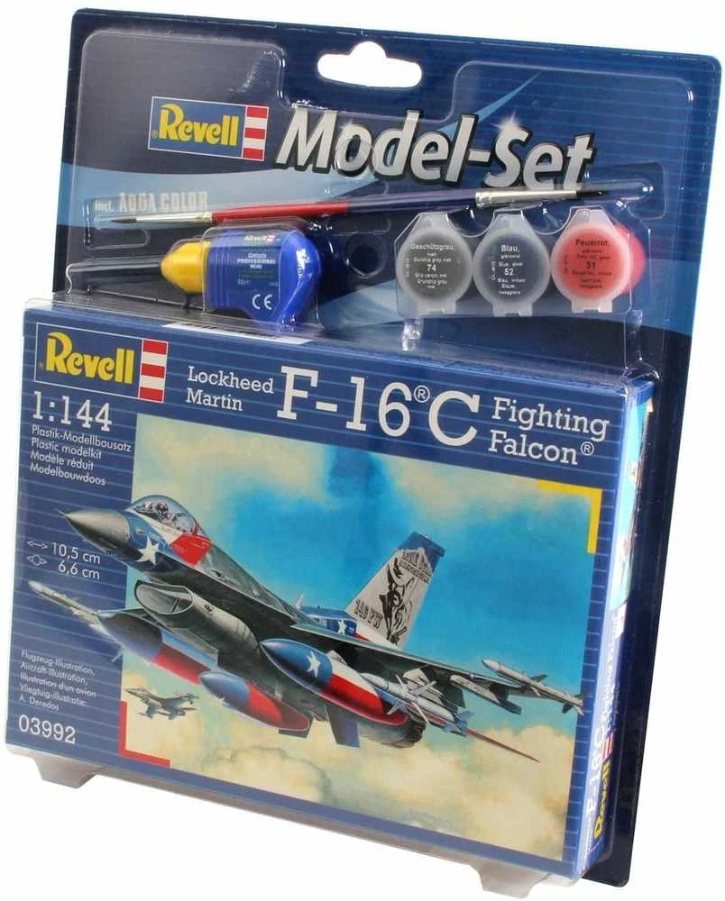 Revell Model Set F-16C USAF - PLASTIKINIS modeliavimo rinkinys