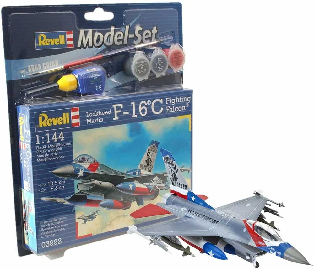 Revell Model Set F-16C USAF - PLASTIKINIS modeliavimo rinkinys