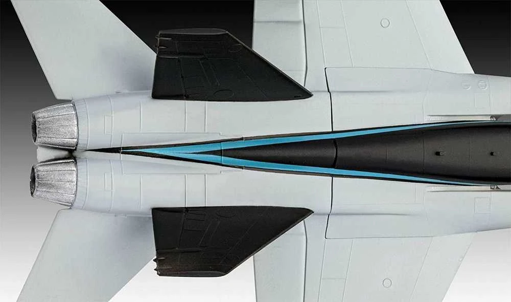 Revell Model Set F/A-18 Hornet "Top Gun" - PLASTIKINIS modeliavimo rinkinys