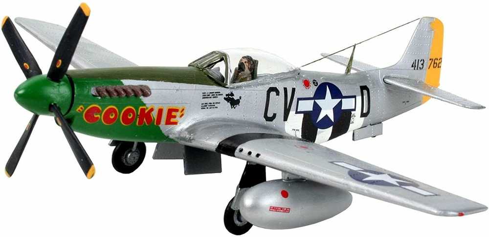 Revell Model Set P - 51D Mustang - PLASTIKINIS modeliavimo rinkinys