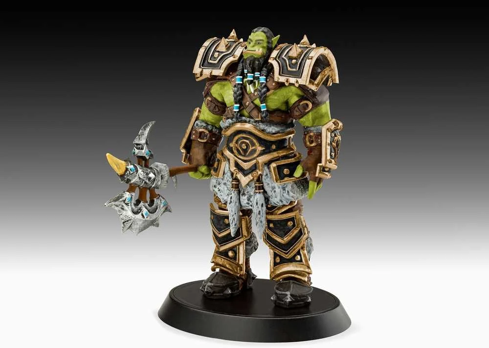 Revell Orc Thrall World of Warcraft dovanų rinkinys 1/16 su dažais