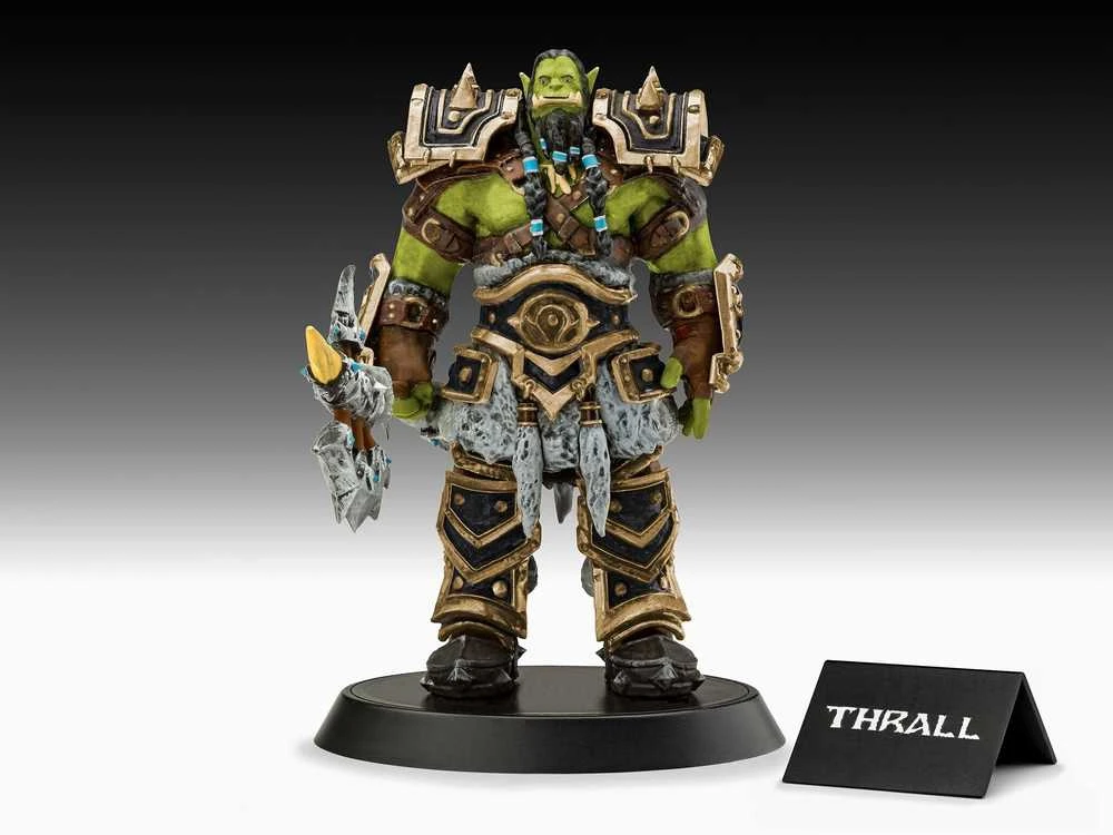 Revell Orc Thrall World of Warcraft dovanų rinkinys 1/16 su dažais