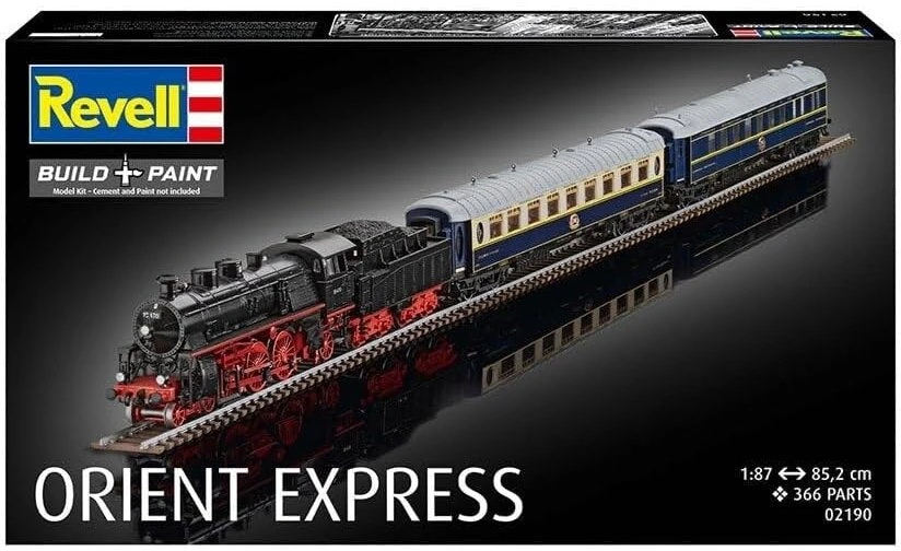 Revell „Orient Express“ plastikinis traukinio modelis 1:87