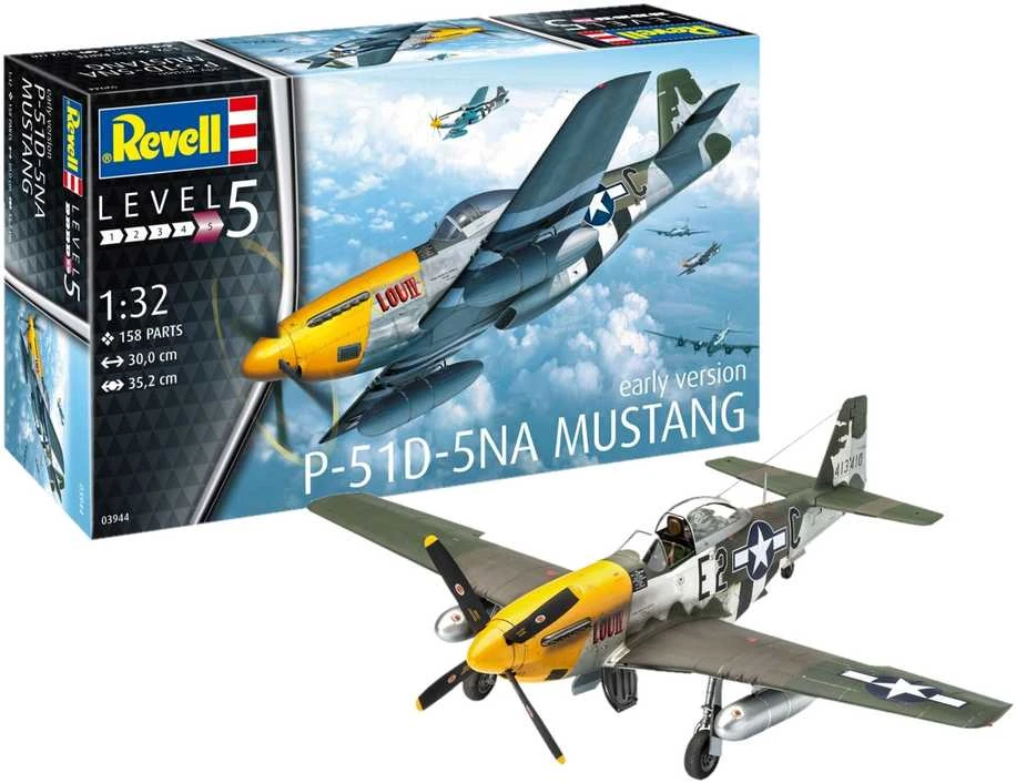 Revell – P-51D Mustang, 1/32, 03944