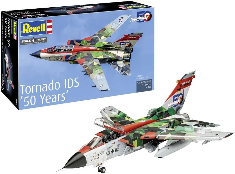 Revell Panavia Tornado IDS „50 Years“ 1/48 plastikinis surinkimo rinkinys